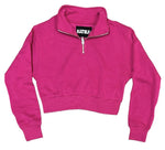 Shocking Pink Dylan Zip Pullover