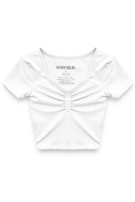 Katie J Baby White Keely Top