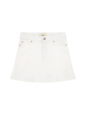 White Jenny Mini Skirt