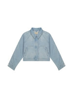 Poolside Denim Bomber Jacket