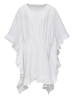 White Frilled Cover-Up