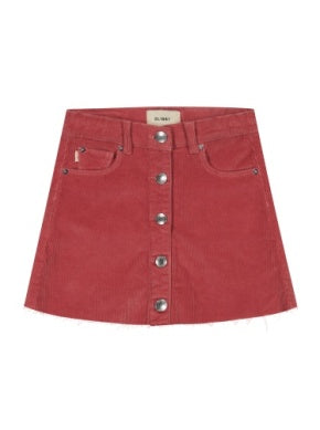 Deep Blush Corduroy Jenny Mini Skirt