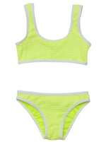 Snapper Rock Citron Zest Crop Bikini