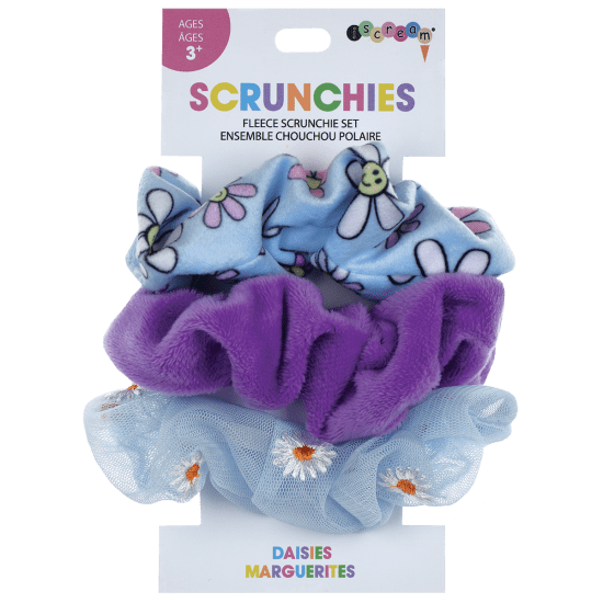 Daisy Set of 3 Scrunchie Set