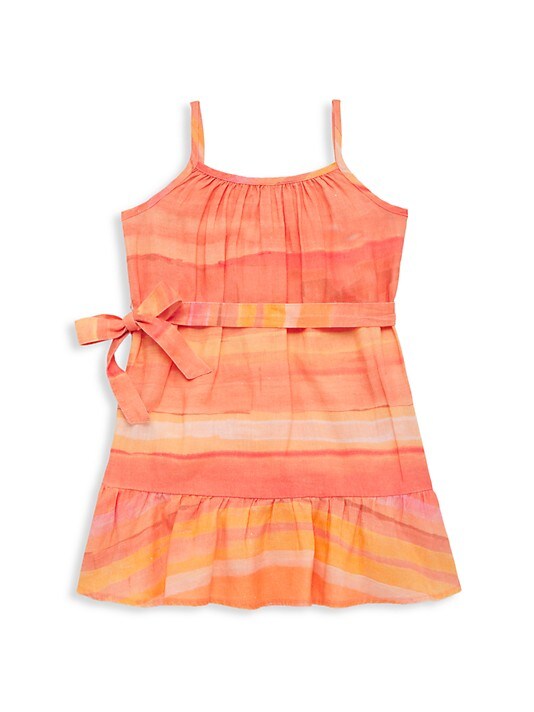 Sarape Stripe Print Dress