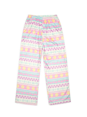 Happy Days Fair Isle Plush Lounge Pants