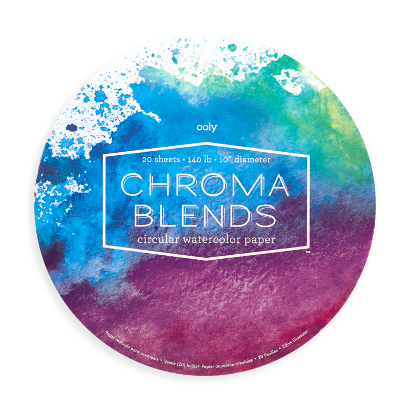 Chroma Blends Circular Watercolor Paper