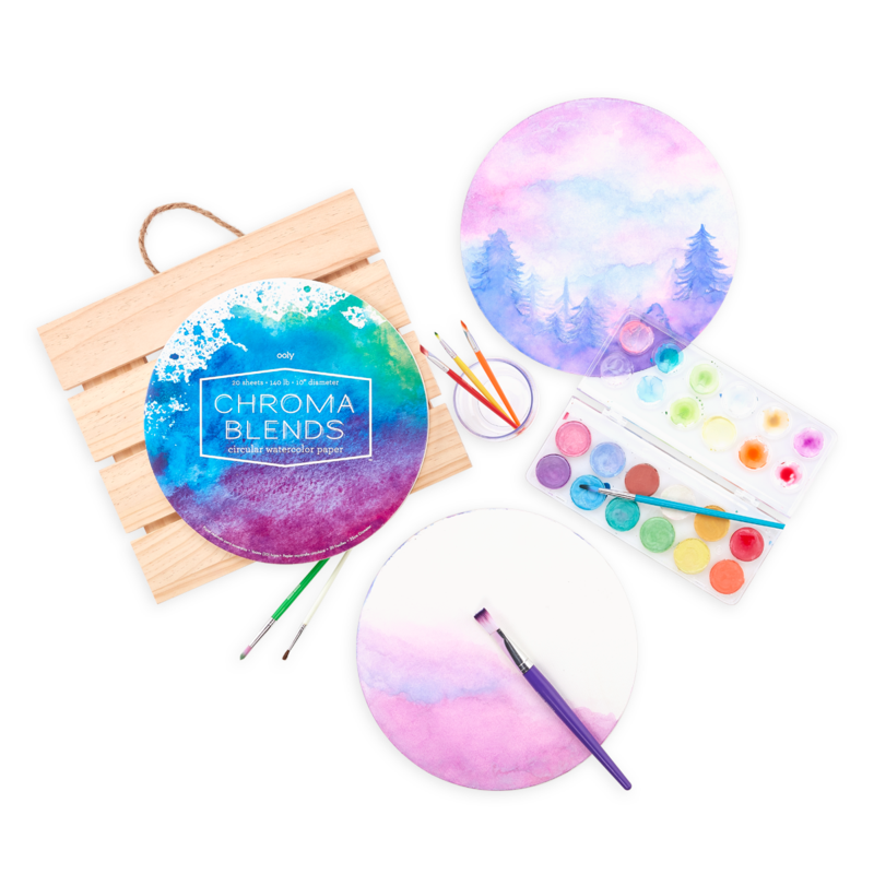 Chroma Blends Circular Watercolor Paper