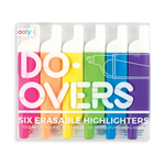 Do-Overs Erasable Highlighters-Set of 6