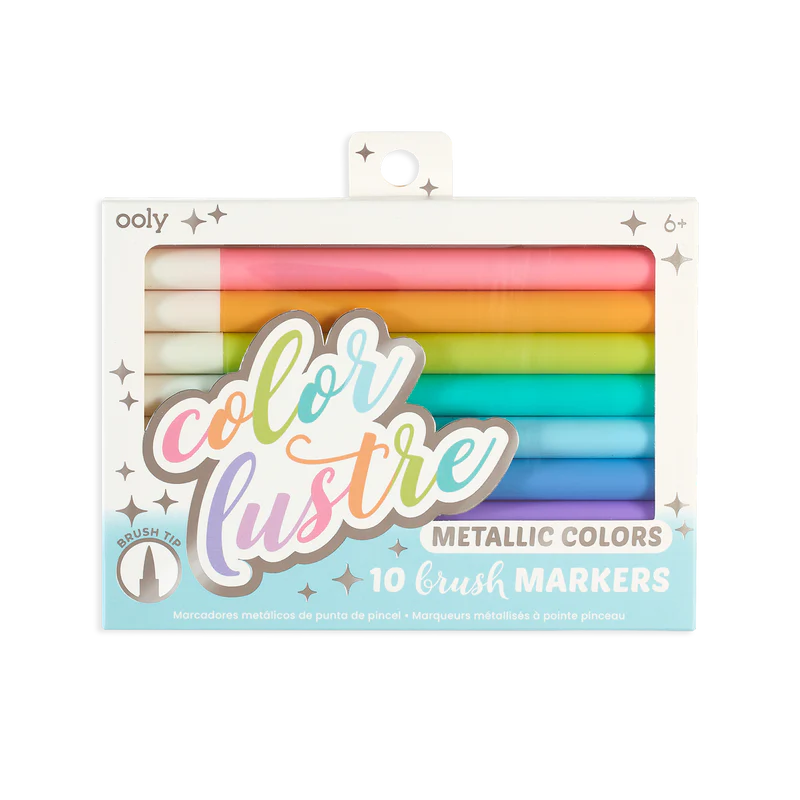 Color Luste Metallic Brush Markers