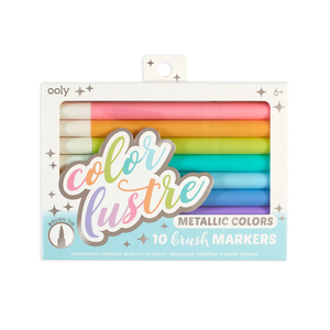 Color Luste Metallic Brush Markers