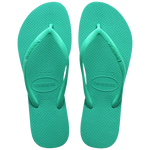 Virtual Green Havianas Slim Flip Flops