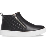 J Reggie Black Zip Sneaker