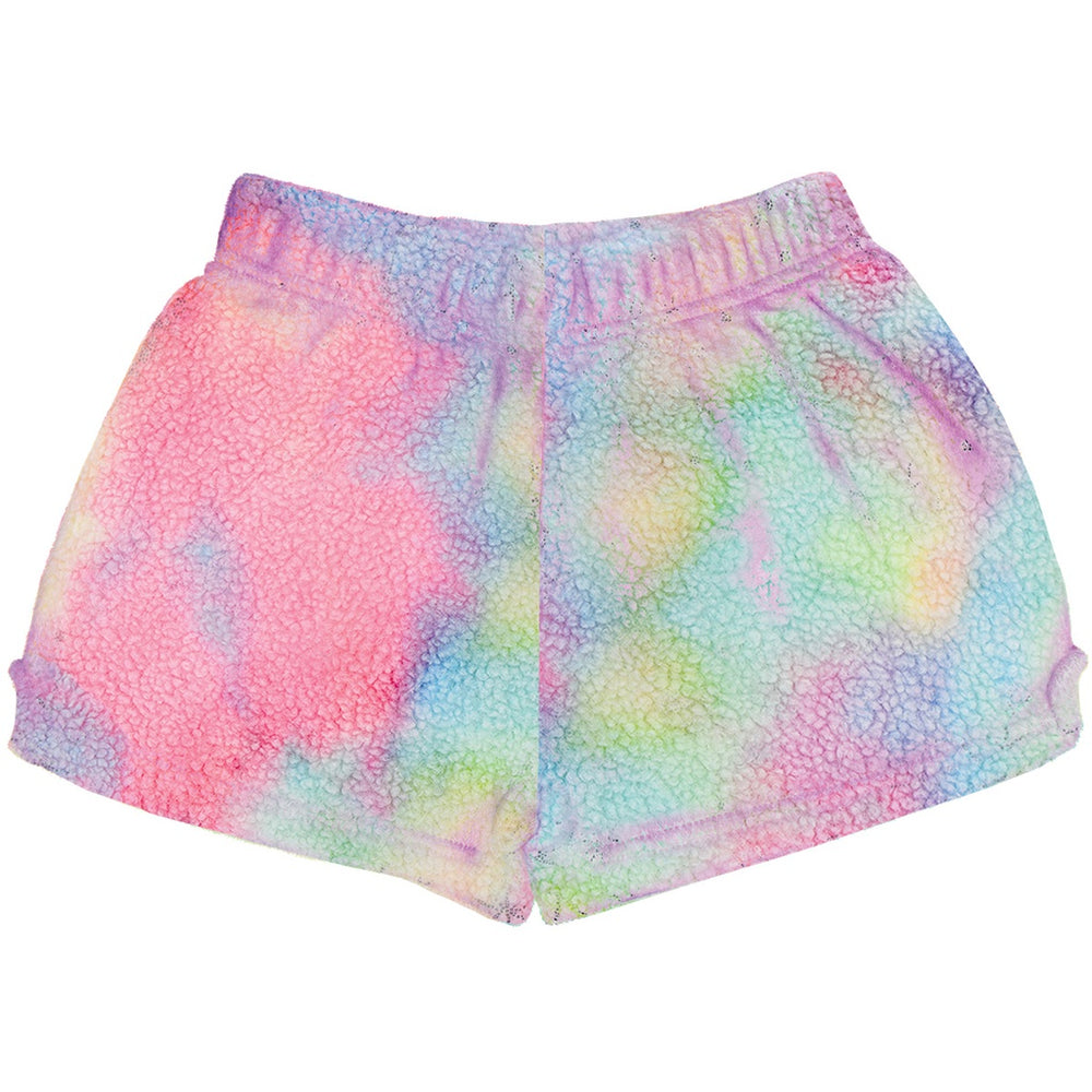 Rainbow Sherpa PJ Shorts