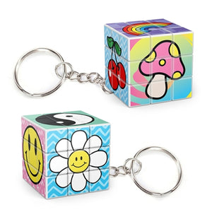 Mini Cube Keychain - Totally 90's