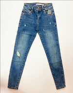 Tractr Diane Mid Rise Slim Fit Jeans