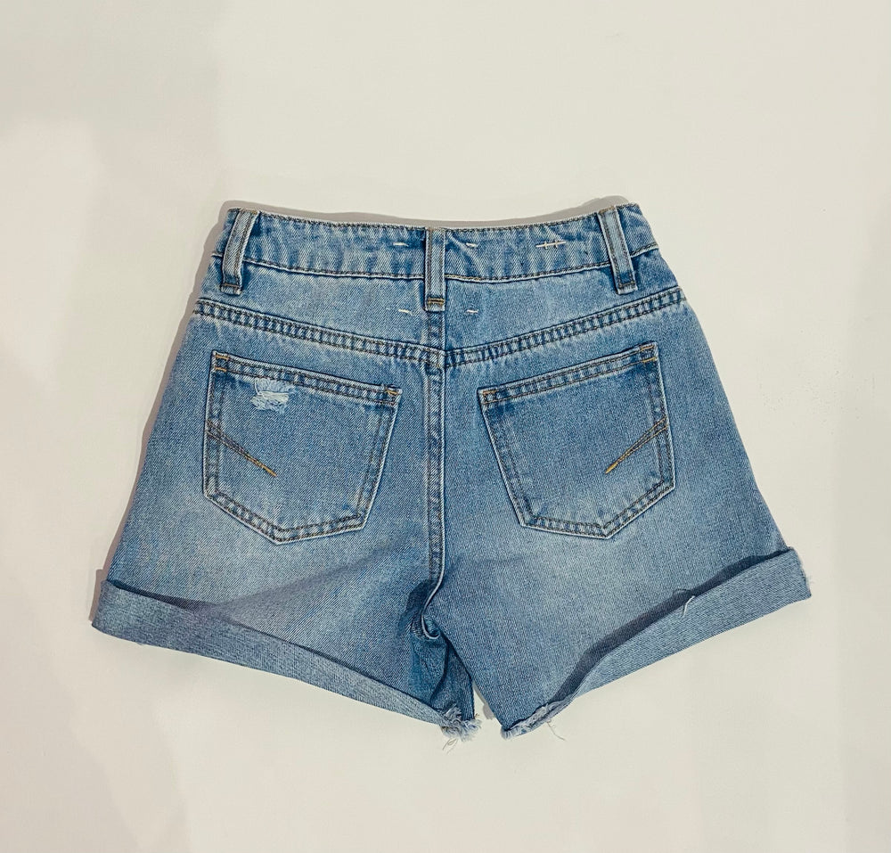 Habitual Light Stone High Waisted Shorts