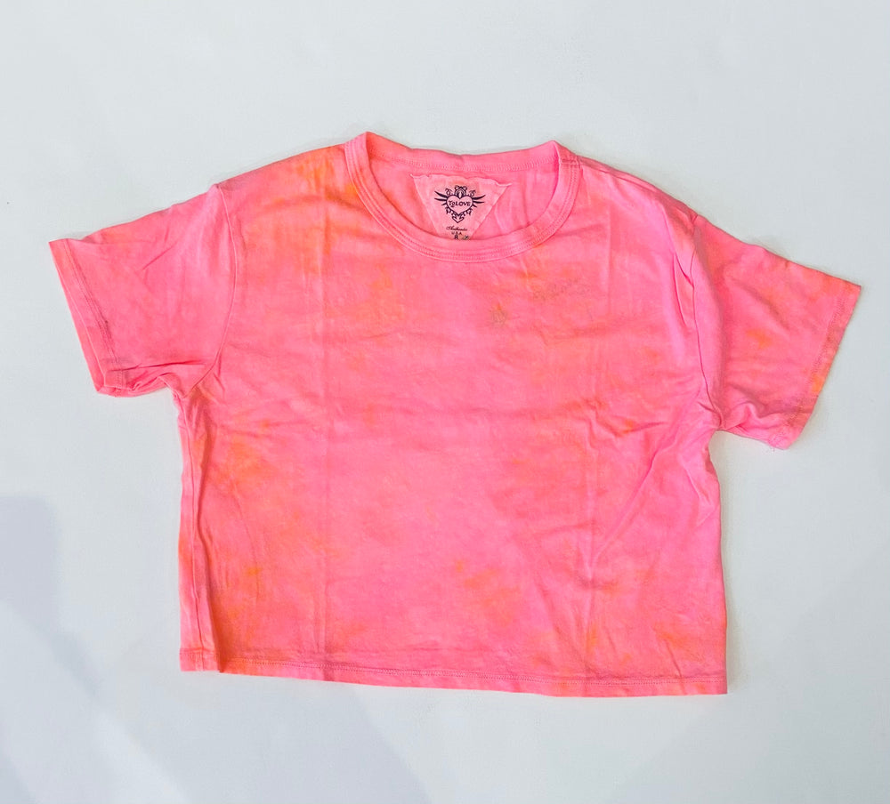 Neon Pink S/S Boxy Tee