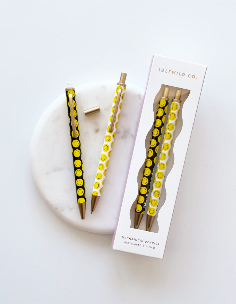 Smiley Face Mechanical Pencils