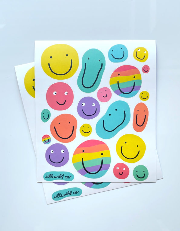 Smileys Sticker Sheets