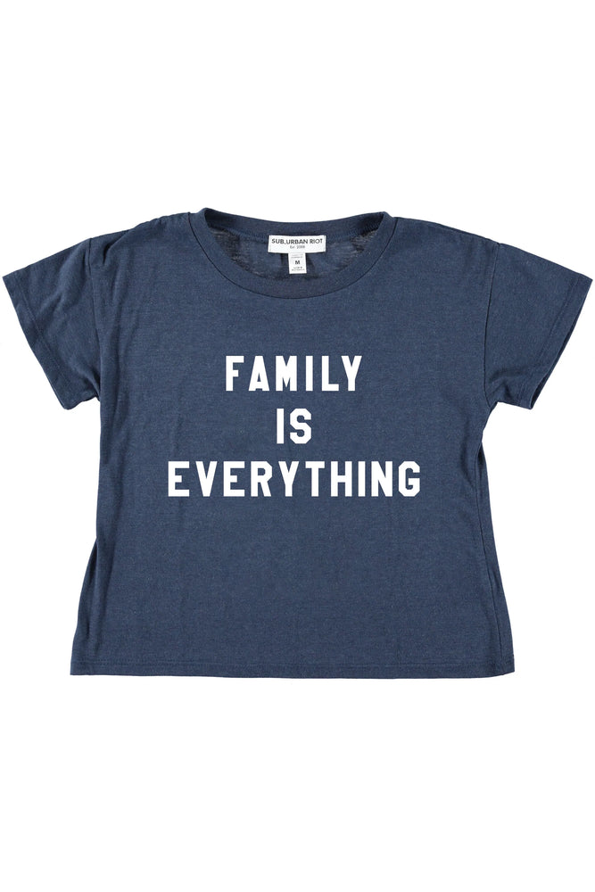 Family is Everything Crop Tee