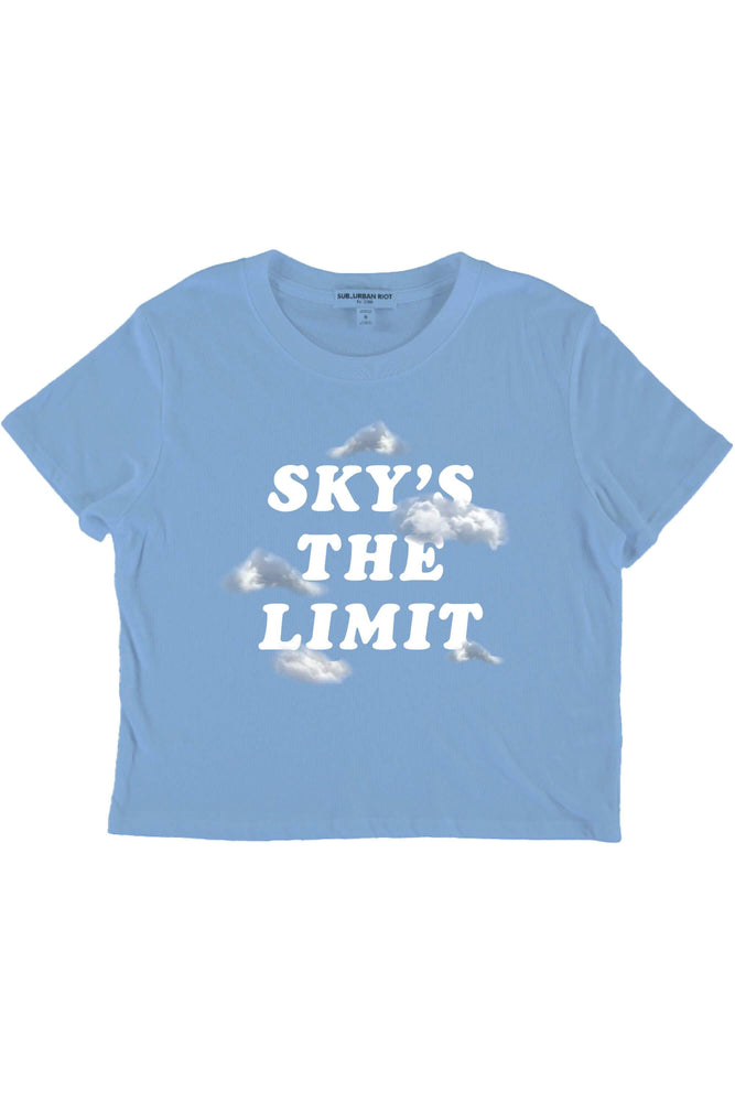 Sky's The Limit Crop Tee