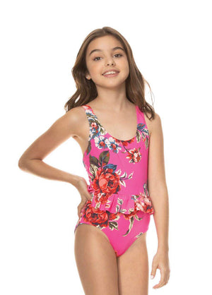 Pinkish Labyrinth Jasmin Girls One Piece