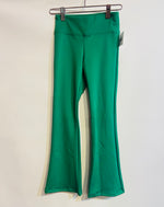 Green Flare Legging