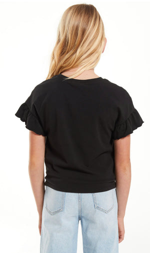 Olivia Ruffle Tee