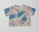 Pink Blue & Ivory Tie-Dye Tee