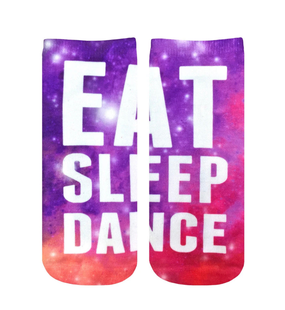 Eat Sleep Dance Ankle Socks