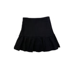 SLS Black Pucker Skirt
