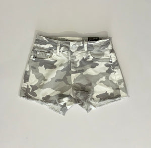 Grey Camo Brittany Shorts