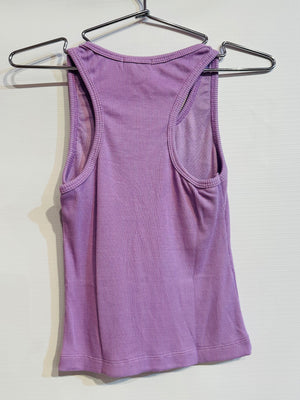 FBZ Ribbed Tank Lavender