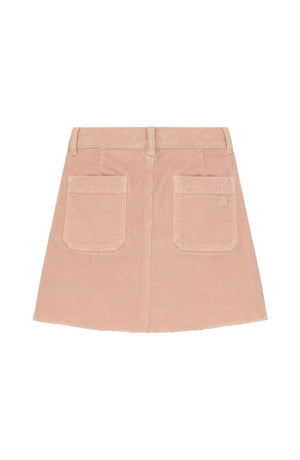 Rose Corduroy Skirt