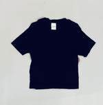 Black Ribbed Seamless Shirt