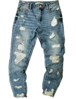 Destructed Weekender Jeans