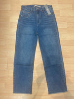 Tractr Hi-Rise Slim Straight Jeans