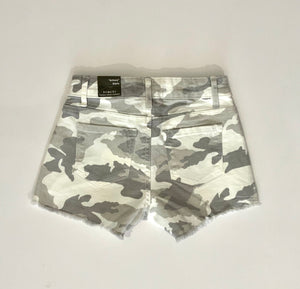 Grey Camo Brittany Shorts