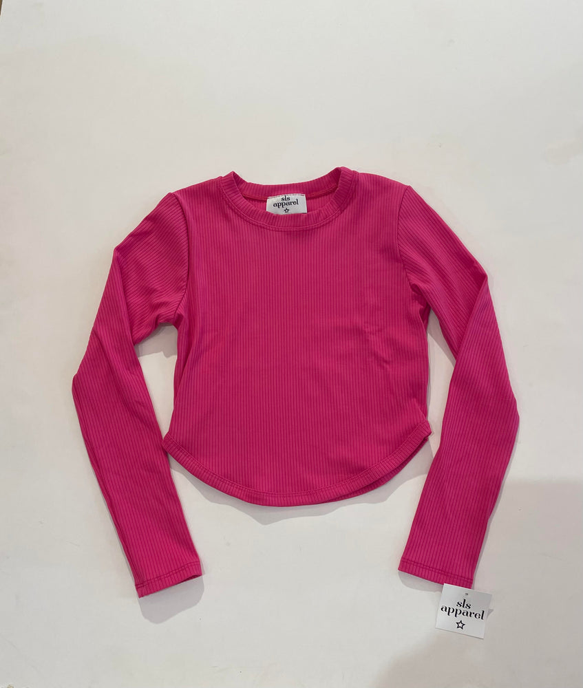 Ribbed Long Sleeve Top